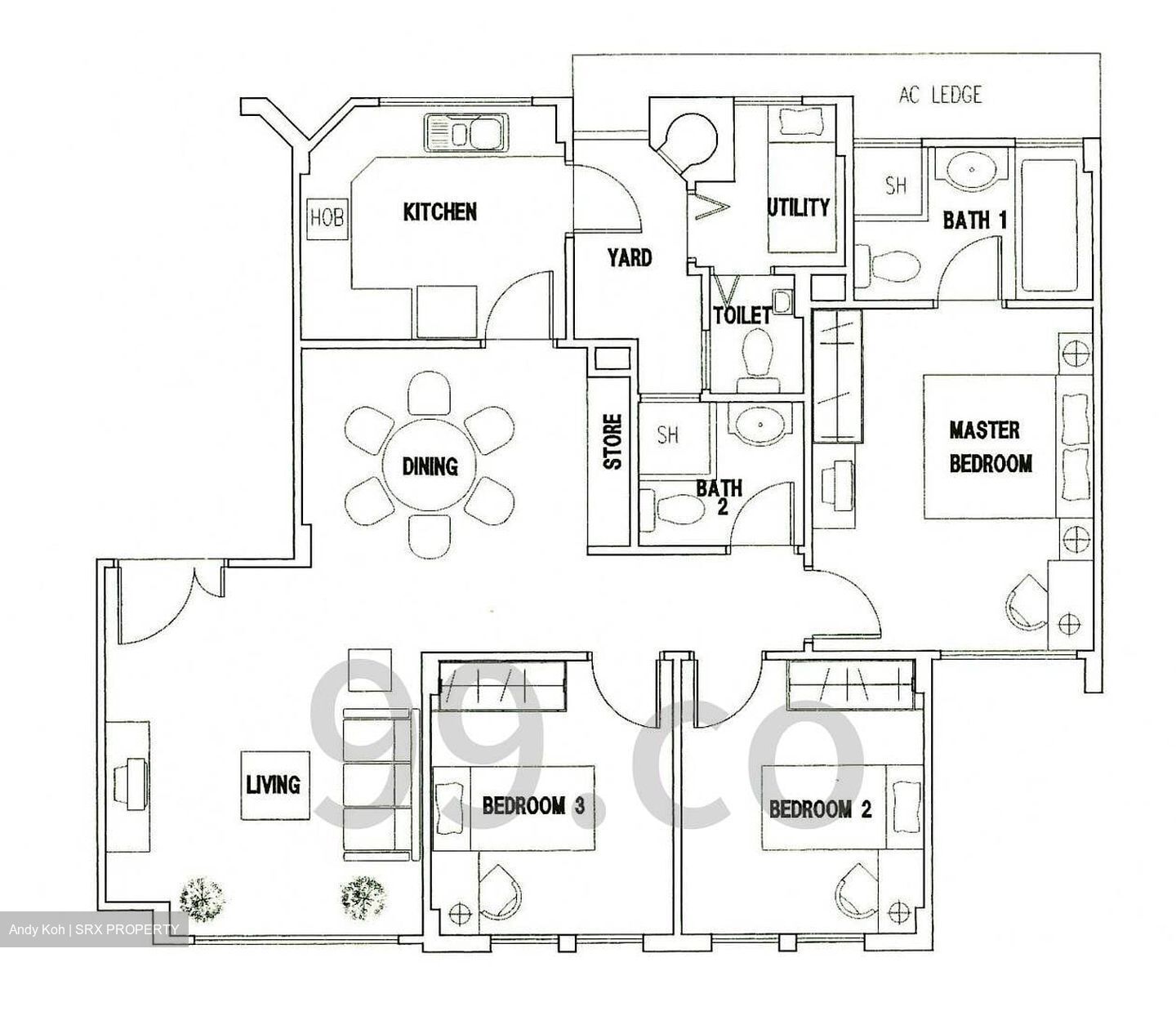 Cherry Gardens (D19), Apartment #557681141